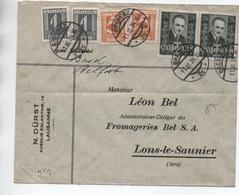 1934 - ENVELOPPE De BREGENZ Pour LONS LE SAUNIER (JURA) - Cartas & Documentos