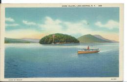 NEW-YORK   ( ETATS-UNIS )  LAKE GEORGE , DOME ISLAND - Lake George