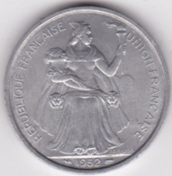 Etablissements Francaise De L’Océanie. Union Francaise . 5 Francs 1952, En Aluminium - Polynésie Française