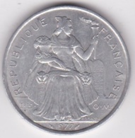 Polynésie Francaise . 5 Francs 1977, En Aluminium - Polinesia Francesa