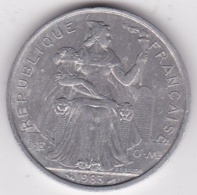 Polynésie Francaise . 5 Francs 1983, En Aluminium - Polynésie Française