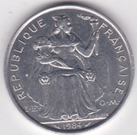 Polynésie Francaise . 5 Francs 1984, En Aluminium - Französisch-Polynesien