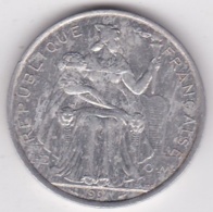 Polynésie Francaise . 5 Francs 1991, En Aluminium - Französisch-Polynesien