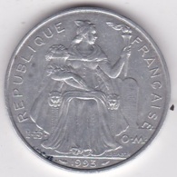 Polynésie Francaise . 5 Francs 1993, En Aluminium - Polinesia Francesa