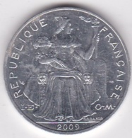 Polynésie Francaise . 5 Francs 2009, En Aluminium - Französisch-Polynesien