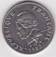 Polynésie Francaise . 50 Francs 1982, En Nickel - Frans-Polynesië