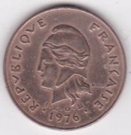 Polynésie Francaise . 100 Francs 1976, Cupro-nickel-aluminium - Frans-Polynesië