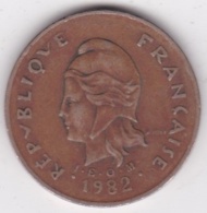 Polynésie Francaise . 100 Francs 1982, Cupro-nickel-aluminium - Polinesia Francesa