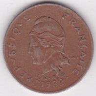 Polynésie Francaise . 100 Francs 1982, Cupro-nickel-aluminium - Polynésie Française