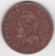 Polynésie Francaise . 100 Francs 1986, Cupro-nickel-aluminium - French Polynesia