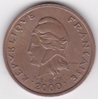 Polynésie Francaise . 100 Francs 2000, Cupro-nickel-aluminium - Polynésie Française