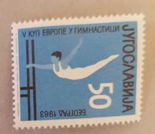 YOUGOSLAVIE Gymnastique, Gimnasia, 1 Valeur émise En 1963. ** MNH - Gymnastique