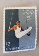 SAINT MARIN Gymnastique, Gimnasia, JEUX OLYMPIQUES ROME  1 Valeur émise En 1960. * MLH - Gymnastique