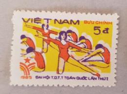 VIET NAM Gymnastique, Gimnasia, 1 Valeur. ** MNH - Gymnastiek