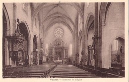 12 .VABRES . 4 CPA Sépia ( 2 X 2 Identiques) . Eglise . - Vabres