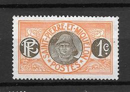 1909 - SPM / Pêcheur / YT 78 /  MNH* - Nuevos