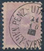 O 1871 Kőnyomat 25kr Nagyszebeni Pénzutalvány Bélyegzéssel (elvékonyodás / Thin Paper) - Sonstige & Ohne Zuordnung