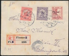 Fiume 1919 Ajánlott Levél Bécsbe - Sonstige & Ohne Zuordnung