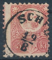 O 1871 Réznyomat 5kr Képbe Fogazva "SCHID" (Gudlin 150 Pont) - Sonstige & Ohne Zuordnung