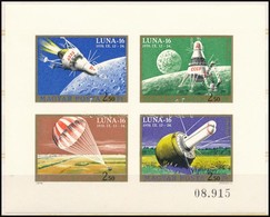 ** 1971 Luna 16 Vágott Blokk (3.000) - Sonstige & Ohne Zuordnung