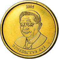 Vatican, 10 Euro Cent, 2005, Unofficial Private Coin, FDC, Laiton - Privatentwürfe
