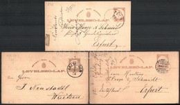 10 Db Futott Díjjegyes Az 1870-es 1910-es évekből - Sonstige & Ohne Zuordnung