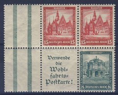 ** Deutsches Reich 1931 Nothilfe Füzetösszefüggés Mi W 40 + WZ 8 (Mi 459-460) (Mi EUR 490.-++) - Sonstige & Ohne Zuordnung