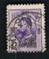 ROMANIA   - SG 577 -  1908  KING CAROL I, 15   - USED ° - 1ste Wereldoorlog (Brieven)