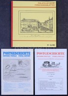 Érdekes Nemzetközi Postatörténeti Szakirodalom 3 Db - Sonstige & Ohne Zuordnung