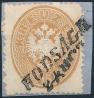 1864 15kr Centrált "HODSÁGH" Vonalbélyegzéssel (Gudlin 200 P) - Sonstige & Ohne Zuordnung