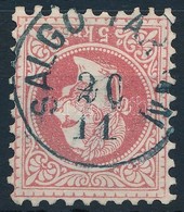 O 1867 5kr Kék "SALGÓ TARJÁN" (Gudlin 400 P) - Sonstige & Ohne Zuordnung