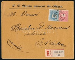 1893 Vegyes Bérmentesítésű Ajánlott Levél 5kr + 10kr - Sonstige & Ohne Zuordnung