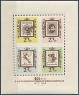 ** 1962 Bélyegnap Ajándék Blokk Középen Fogazatlan, A MABÉOSZ VI. Kongresszus Küldötteinek, Nagyon Ritka (20.000) / Pres - Sonstige & Ohne Zuordnung