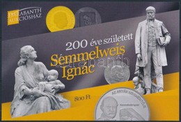 ** 2018 200 éve Született Semmelweis Ignác Emlékív Sorszám Nélkül - Sonstige & Ohne Zuordnung
