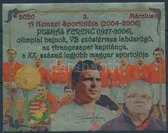 ** 2020 A Nemzet Sportolója: Puskás Ferenc Arany Fóliás Emlékív, 10 Pld. - Sonstige & Ohne Zuordnung