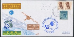 1992 Olasz-Amerikai Műhold Küldemény - Sonstige & Ohne Zuordnung