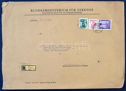 1950 Nagyalakú Ajánlott Levél Magyarországra - Sonstige & Ohne Zuordnung