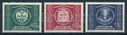 ** 1949 UPU Sor Mi 943-945 (Mi EUR 20,-) - Sonstige & Ohne Zuordnung