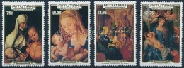 ** 1986 Karácsony, Dürer Sor, Christmas, Dürer Set Mi 601-604 - Sonstige & Ohne Zuordnung