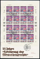 1983 Hundertwasser Festmények Kisív Sor Mi 117-118 2 Db FDC-n - Sonstige & Ohne Zuordnung