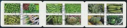 O 2012 Zöldségek Bélyegfüzet Elsőnapi Bélyegzéssel, Vegetables Stamp-booklet With First Day Cancellation Mi 5402 - 5413 - Sonstige & Ohne Zuordnung