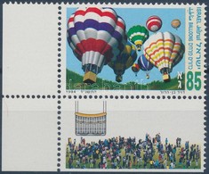 ** 1994 Hőlégballon ívsarki Tabos Bélyeg Mi 1305 X - Sonstige & Ohne Zuordnung