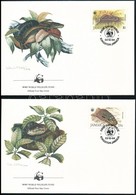 1984 WWF: Jamaikai Boa Sor Mi 591-594 4 Db FDC-n - Sonstige & Ohne Zuordnung