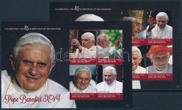 ** 2012 XVI. Benedek Pápa Kisívsor Mi 2377-2384 - Sonstige & Ohne Zuordnung