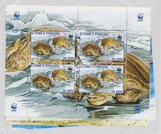 ** 2001 WWF Teknős (I) Kisívsor Mi 1899-1902 - Sonstige & Ohne Zuordnung