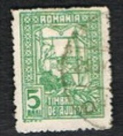 ROMANIA   - SG T710 -  1918 SOLDIERS FAMILIES FUND 5  - USED ° - Oficiales