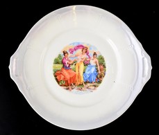 Zsolnay Porcelán Kínálótál. Matricás, Jelzett, Hibátlan. 28 Cm - Sonstige & Ohne Zuordnung