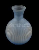 Üveg Váza Formába öntött, Savmart. M: 13 Cm - Glas & Kristall