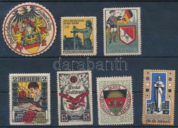 7 Db Osztrák Levélzáró / Austrian Poster Stamps - Ohne Zuordnung