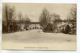 52 MONTIER En DER L'Avenue De La Gare 1920    /D08-2017 - Autres Communes
